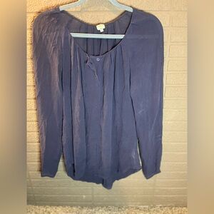 Wilfred Deep Blue Blouse